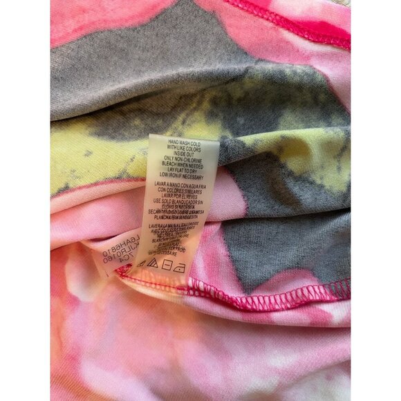 Karl Lagerfeld Women's Pink/Floral/Sleeveless/Boho Top/XL - Picture 13 of 13